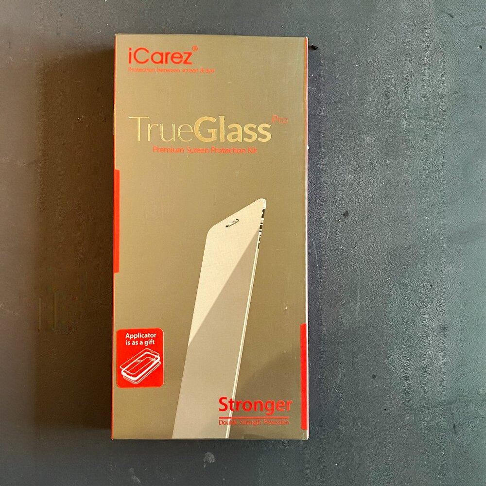 New iCarez True Glass Premium Screen Protector Kit for iPhone 6/6s/7/8